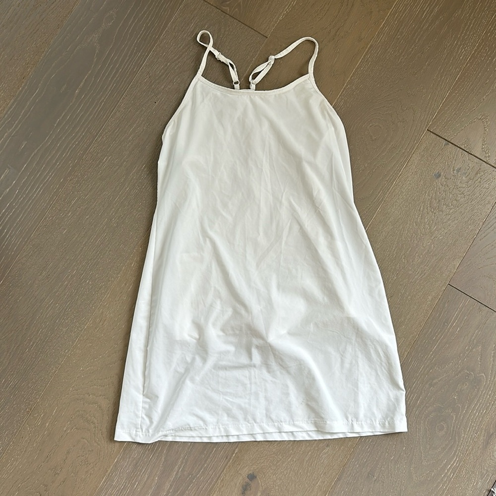 White tennis dress